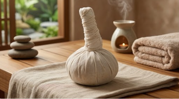 ลูกประคบสมุนไพร (herbal compress ball)