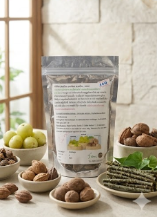 ชาสมุนไพรตรีผลา (triphala herbal blend) ชาสมุนไพรตรีผลา (triphala herbal blend)