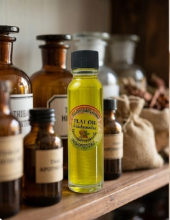 น้ำมันไพลเหลือง (plai oil) น้ำมันไพลเหลือง (plai oil)