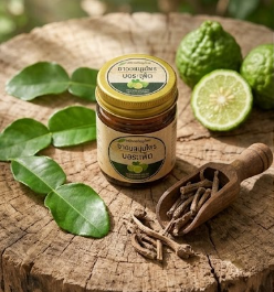 ยาดมมะกรูด (kaffir lime herbal inhaler)
